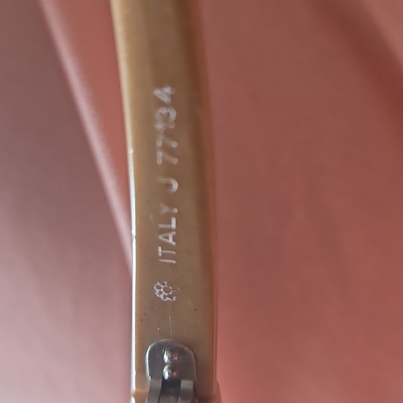 Italy Marked 70s unisex 2-tone large frame sunglasses leather case Unisex - Picture 6 of 16